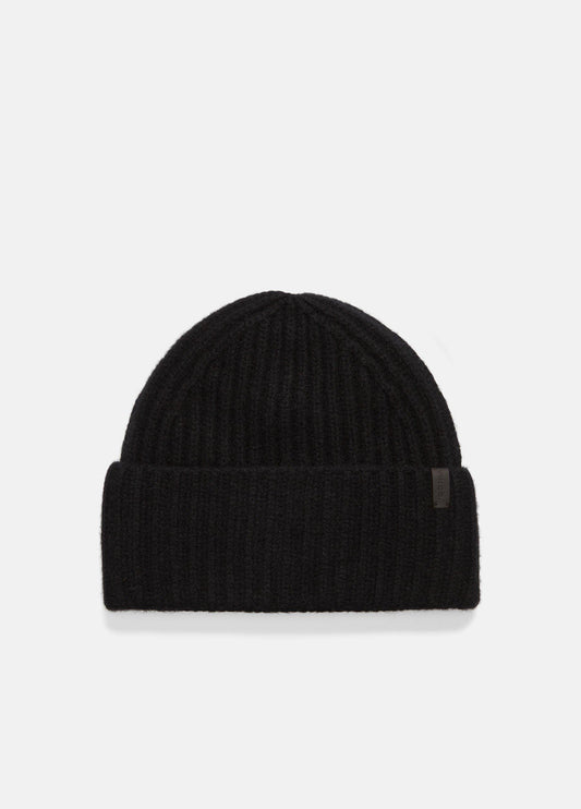 Vince Plush Cashmere Chunky-Knit Beanie - Scarves & Hats
