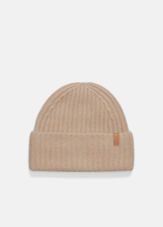Vince Plush Cashmere Chunky-Knit Beanie - Scarves & Hats