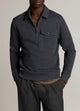 HEATHER AZURE/MEDIUM HEATHER GREY