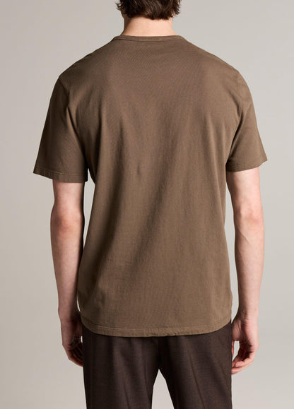 Vince Garment Dye Cotton T-Shirt - Short Sleeve