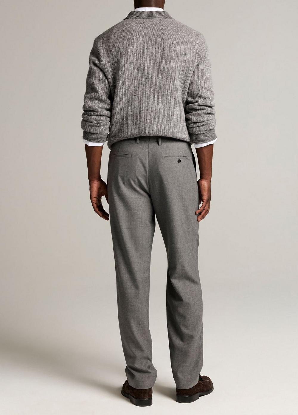 Vince Owen Athletic Twill Pleated Trouser - Trousers