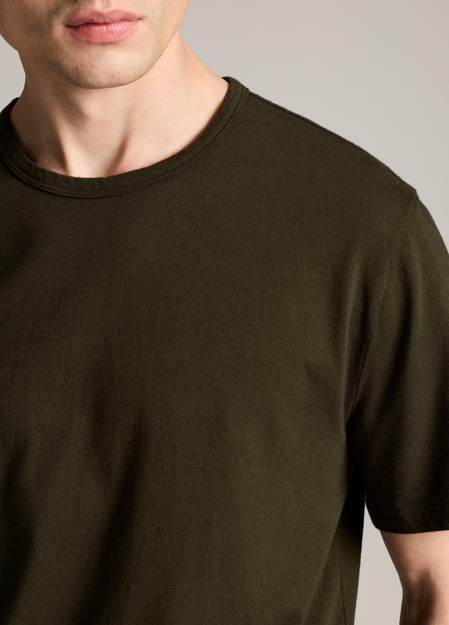 Vince Garment Dye Cotton T-Shirt - Short Sleeve