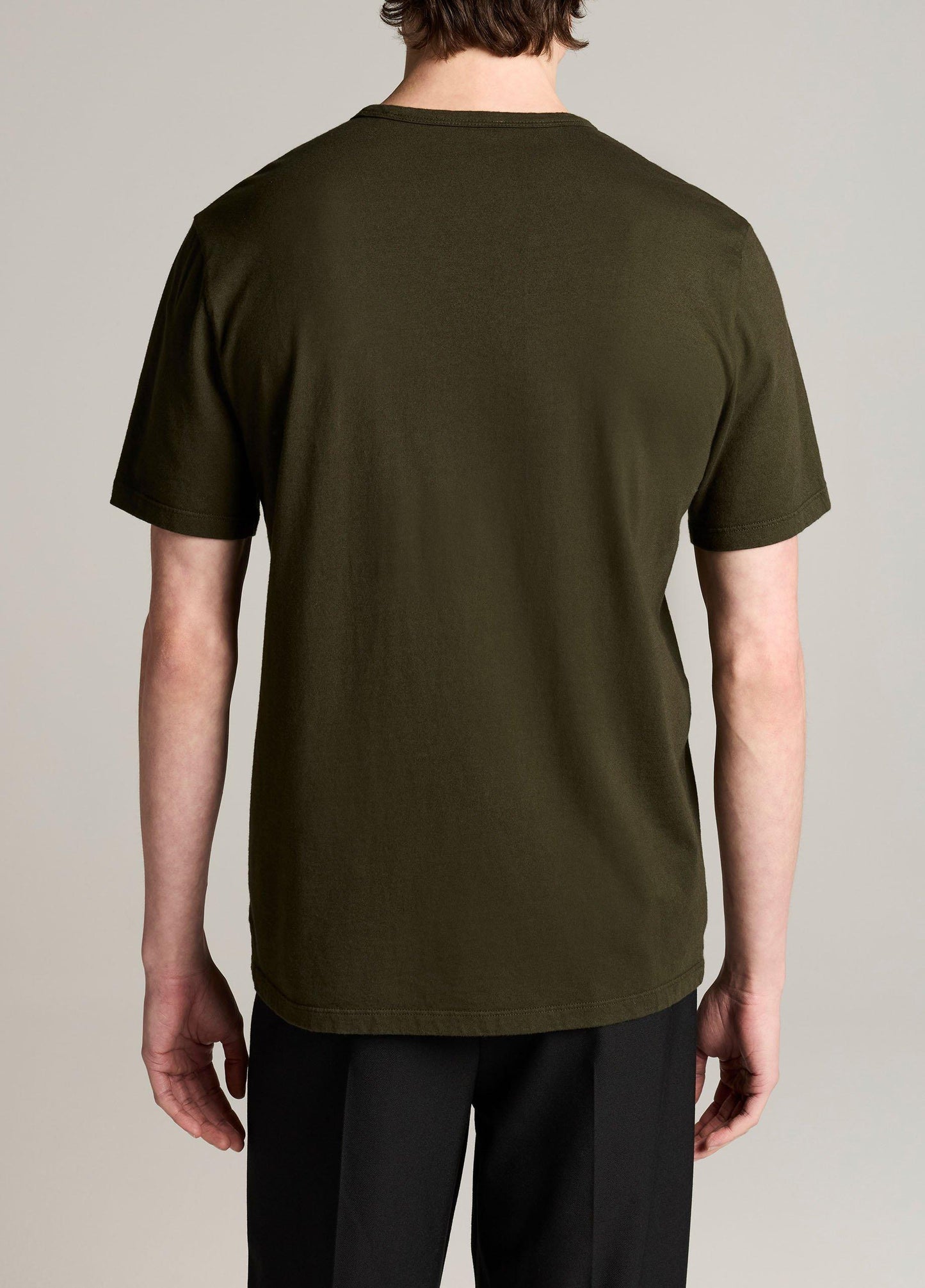 Vince Garment Dye Cotton T-Shirt - Short Sleeve