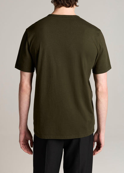 Vince Garment Dye Cotton T-Shirt - Short Sleeve