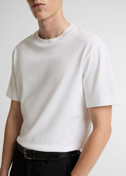Vince Peached Cotton Jersey T-Shirt - Short Sleeve