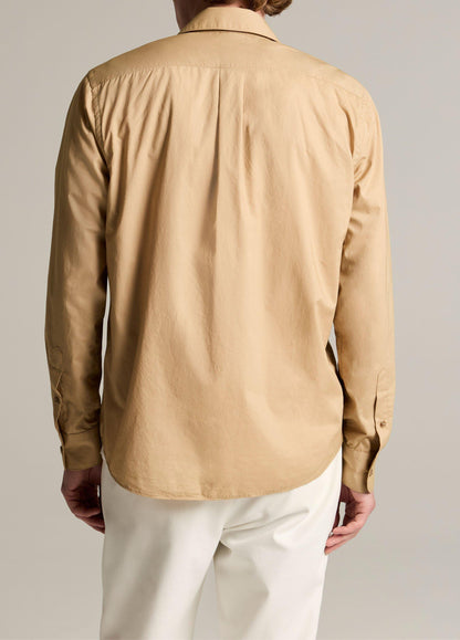 Vince Cotton Poplin Button-Front Shirt - Long Sleeve