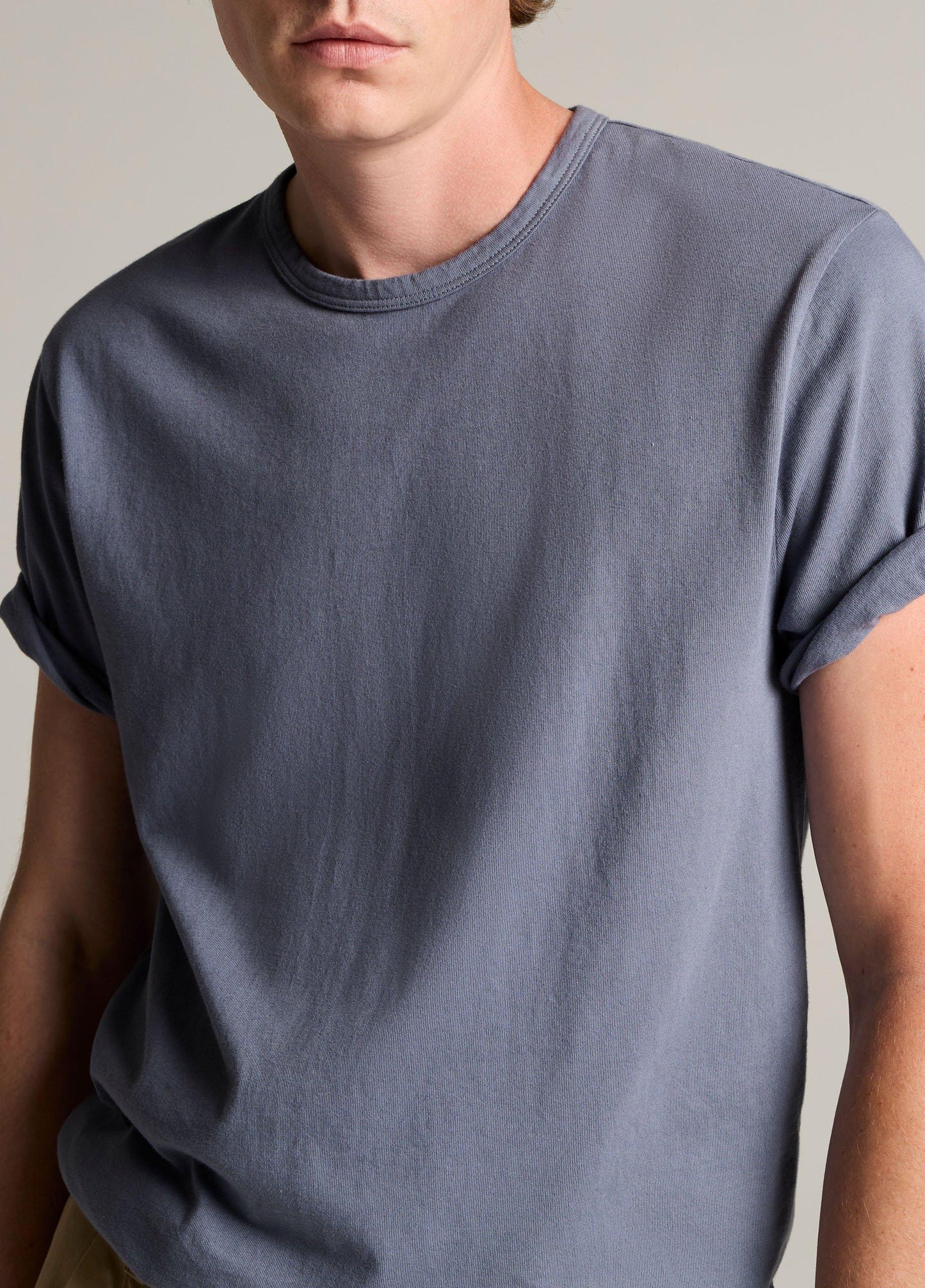 Vince Garment Dye Cotton T-Shirt - Short Sleeve