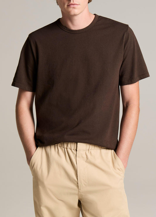 Vince Garment Dye Cotton T-Shirt - Short Sleeve