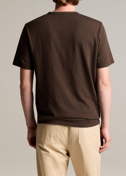 Vince Garment Dye Cotton T-Shirt - Short Sleeve