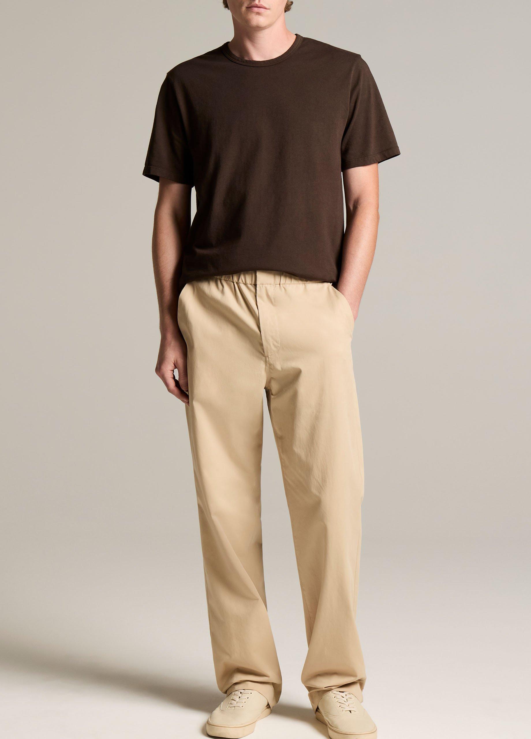 Vince Garment Dye Cotton T-Shirt - Short Sleeve