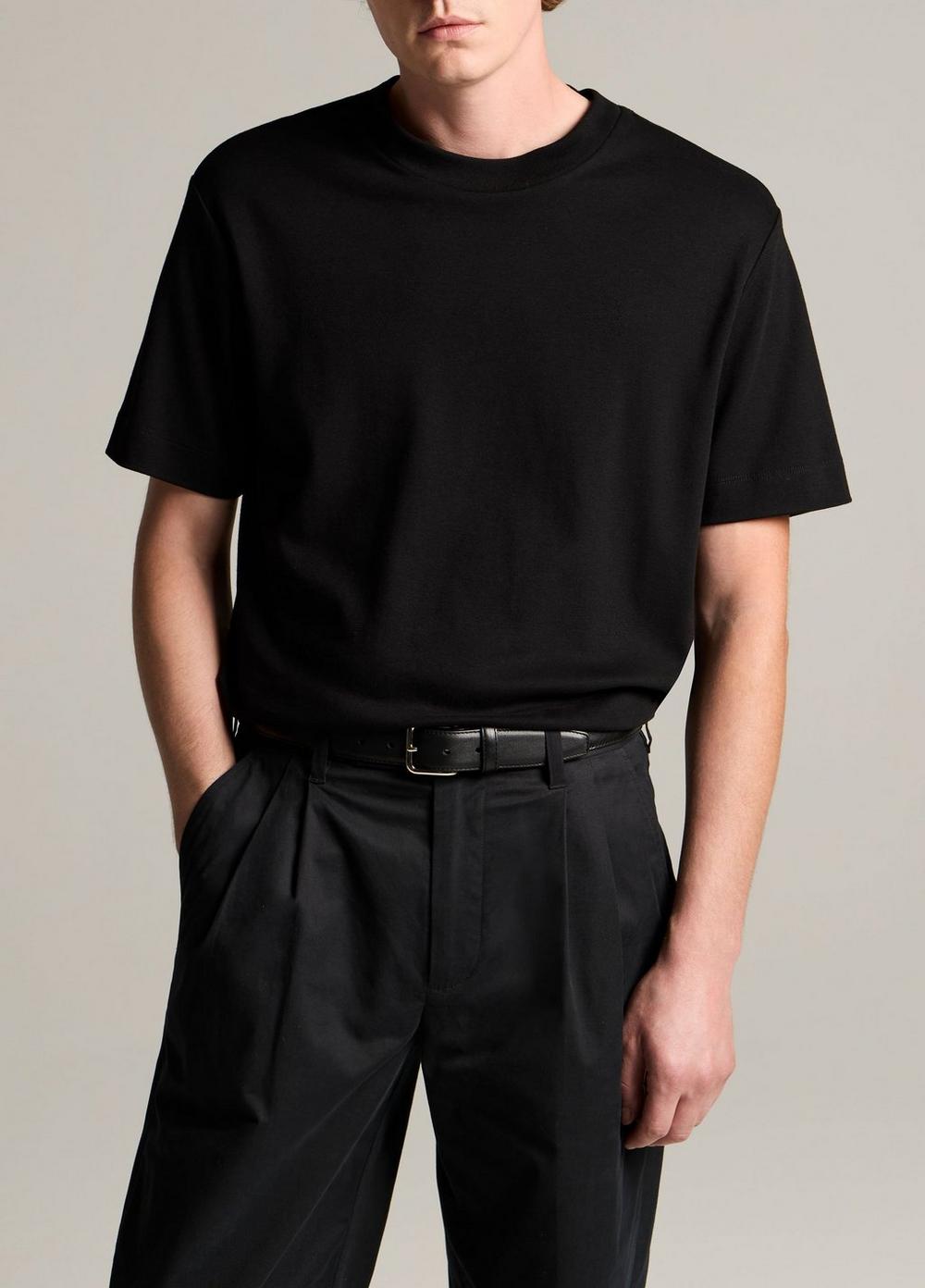 Vince Peached Cotton Jersey T-Shirt - Short Sleeve