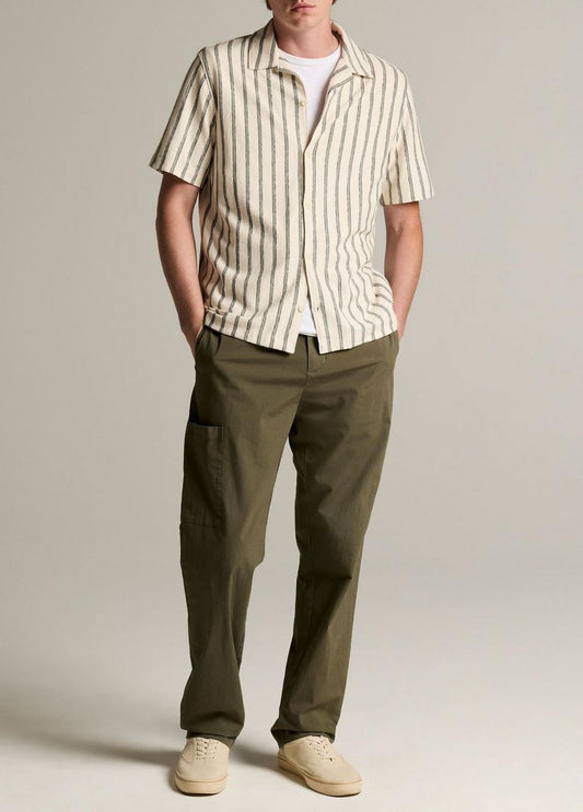Vince Owen Athletic Stretch-Cotton Side-Pocket Trouser - Trousers