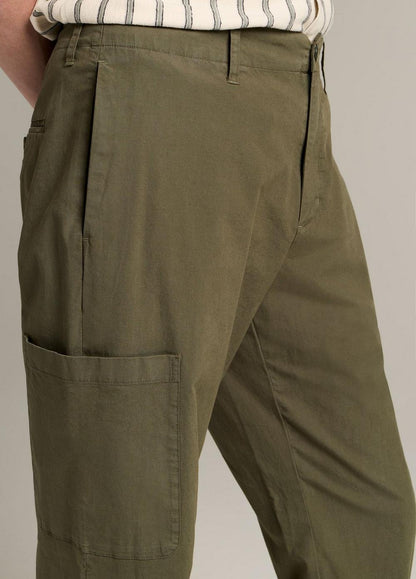 Vince Owen Athletic Stretch-Cotton Side-Pocket Trouser - Trousers