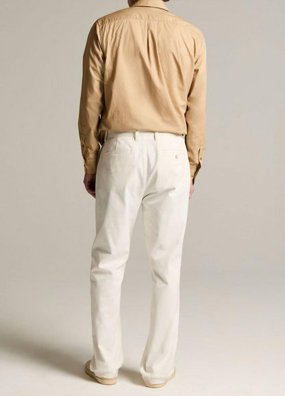 Vince Louie Relaxed Cotton-Linen Chino Pant - Trousers