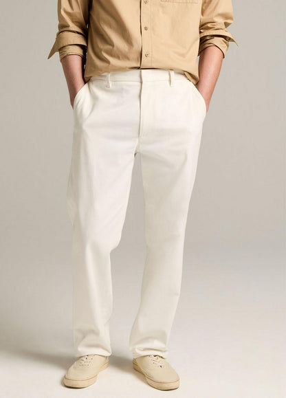Vince Louie Relaxed Cotton-Linen Chino Pant - Trousers