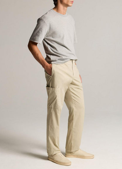Vince Owen Athletic Stretch-Cotton Side-Pocket Trouser - Trousers