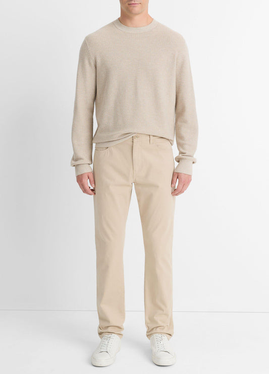 Vince Dylan Slim 5-Pocket Peached Stretch-Cotton Pant - Trousers