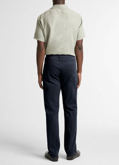 Vince Dylan Slim 5-Pocket Cotton Sateen Pant - Trousers