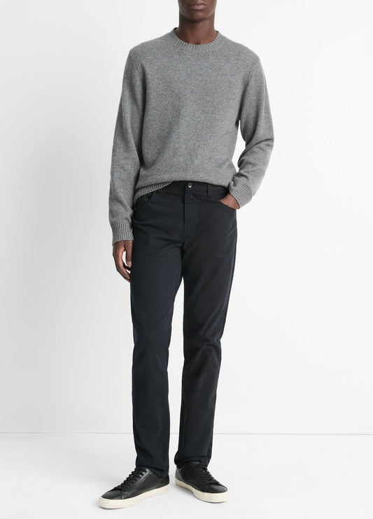 Vince Dylan Slim 5-Pocket Peached Stretch-Cotton Pant - Trousers
