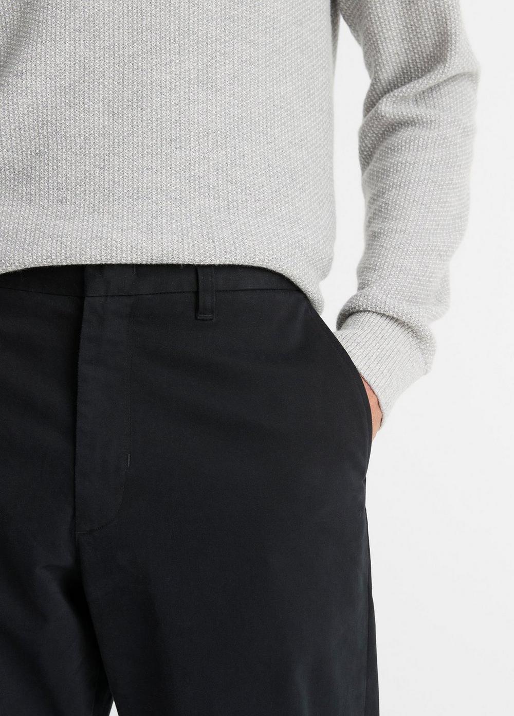 Vince Louie Relaxed Stretch-Cotton Pant - Trousers