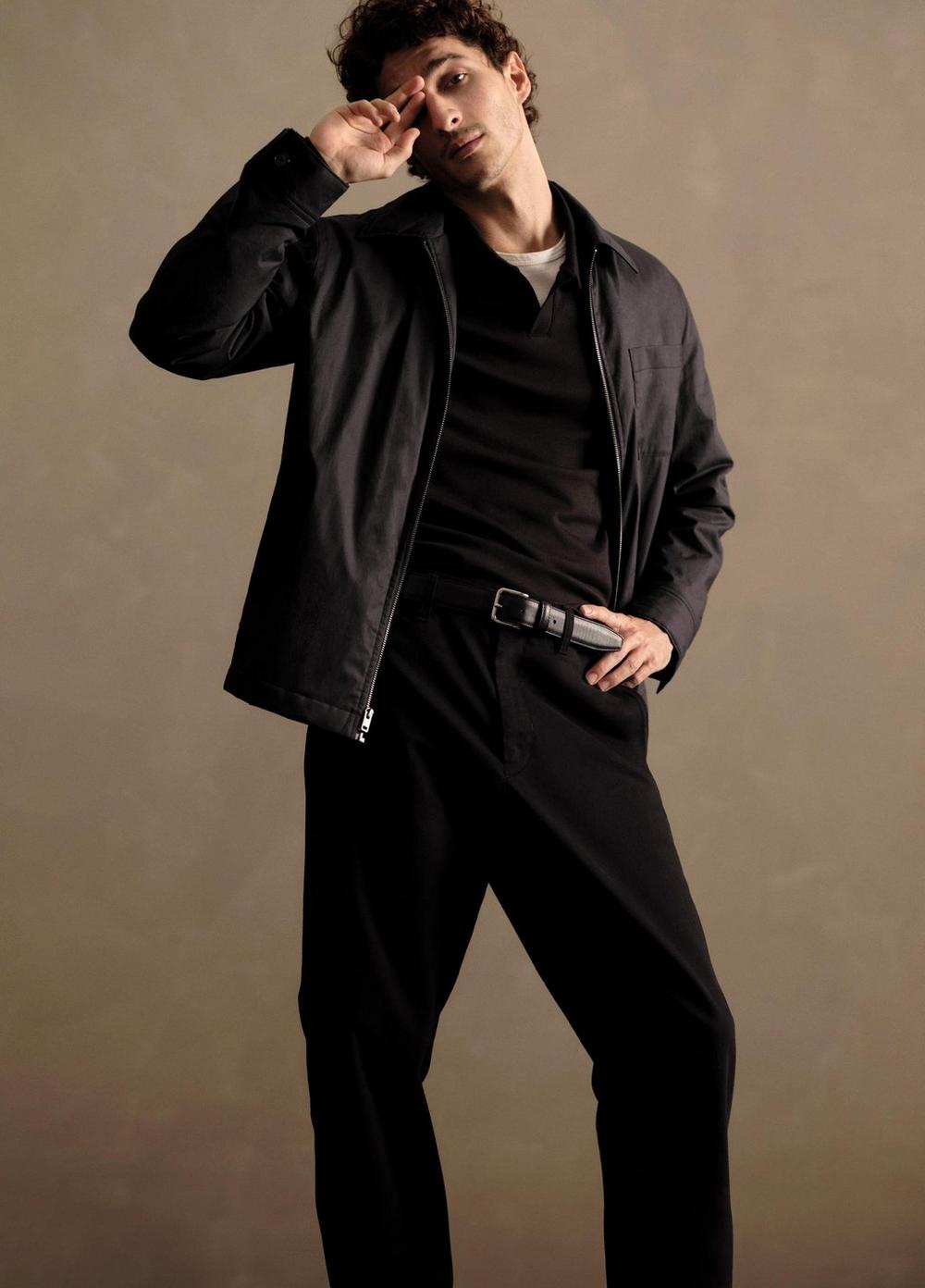 Vince Louie Relaxed Stretch-Cotton Pant - Trousers