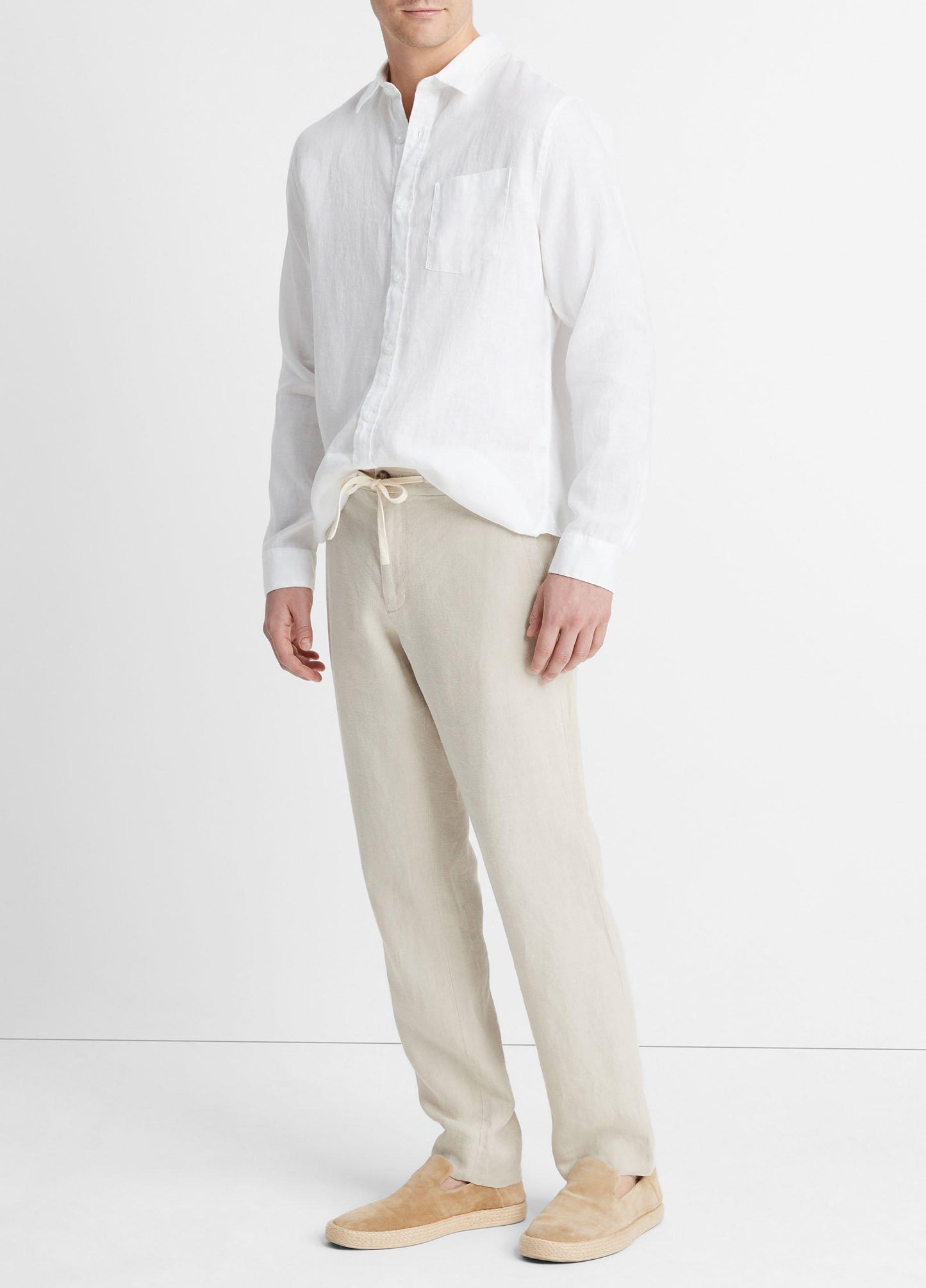 Vince Lightweight Hemp Pant - Trousers