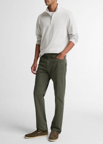 Vince Dylan Slim 5-Pocket Cotton Sateen Pant - Trousers
