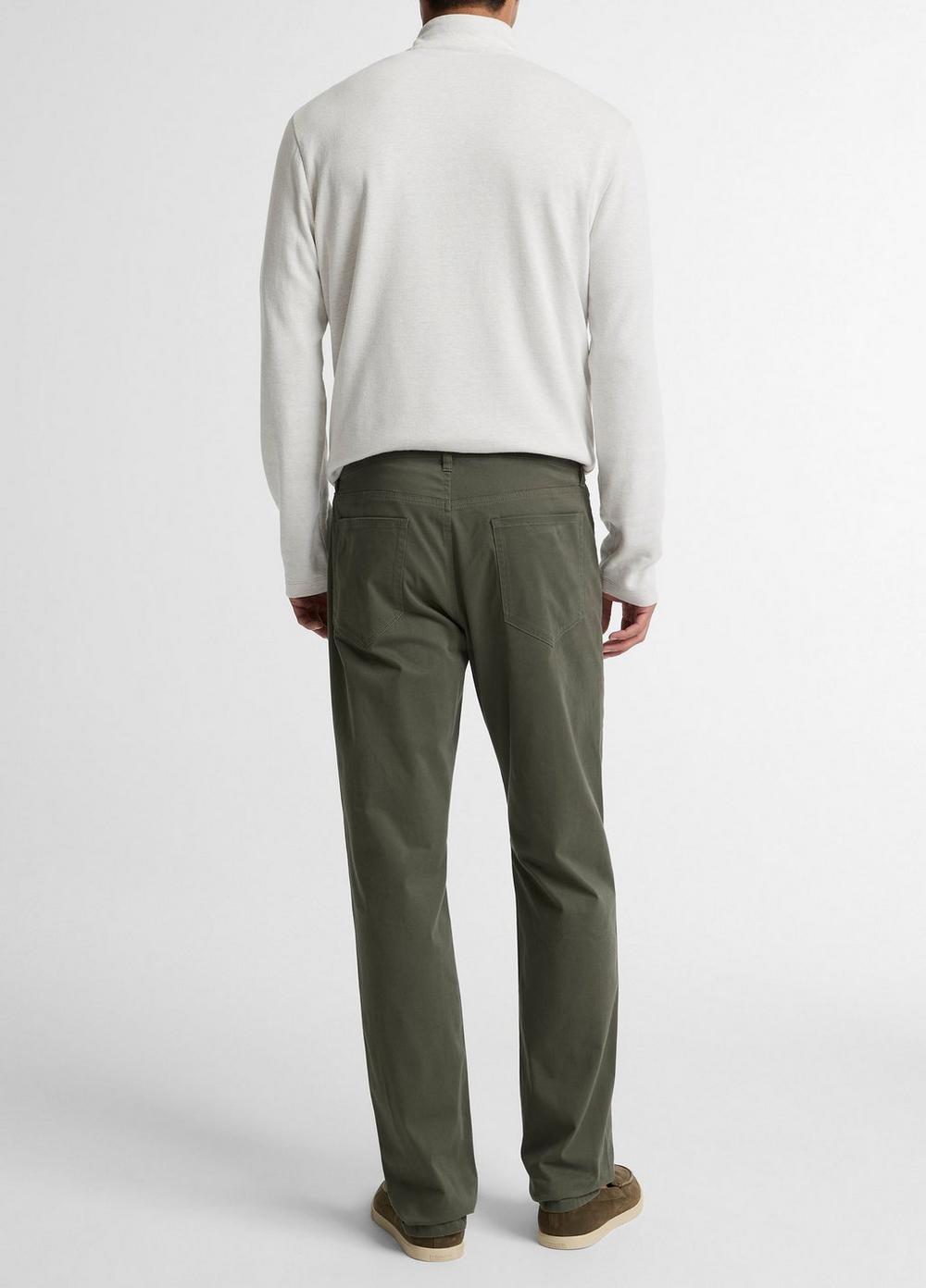 Vince Dylan Slim 5-Pocket Cotton Sateen Pant - Trousers
