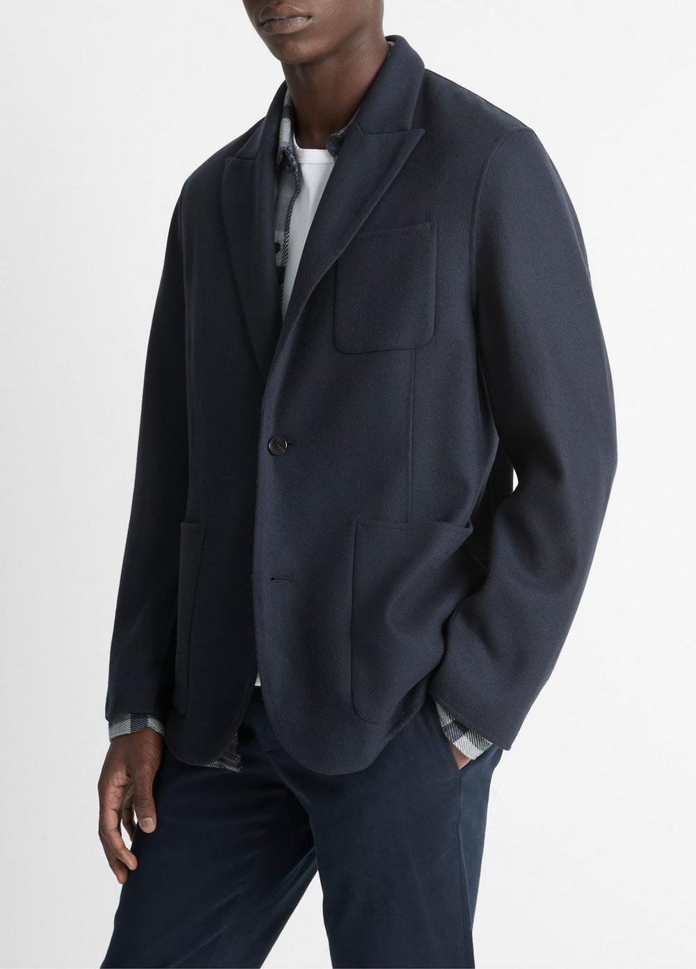 Vince Italian Splittable Wool-Blend Blazer - Blazers