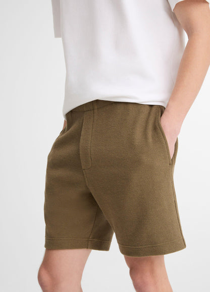 Vince Cotton Bouclé Pull-On Short - Shorts