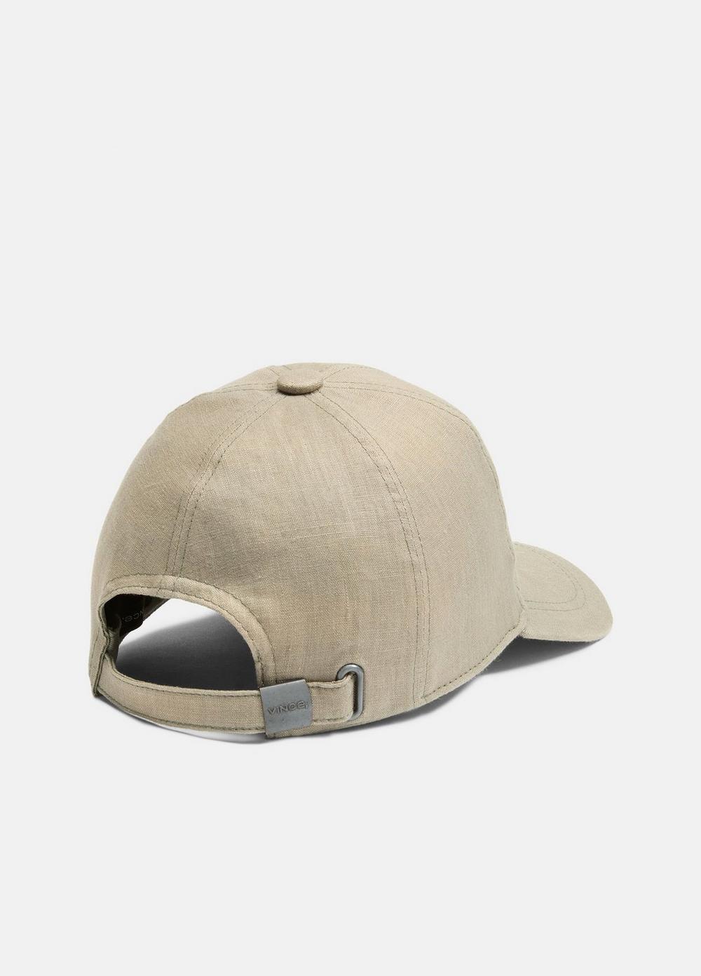 Vince Men's Linen Baseball Cap - Scarves & Hats