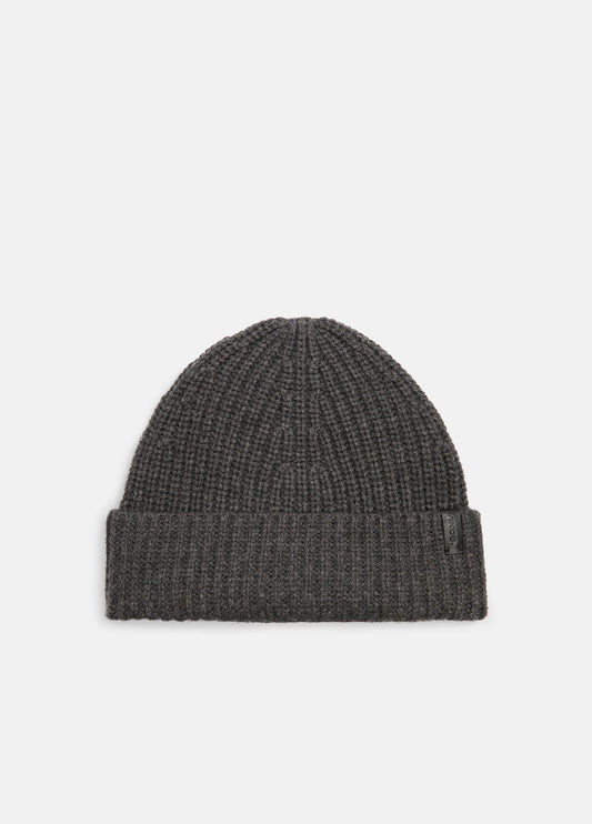 Vince Cashmere Shaker-Stitch Beanie - Scarves & Hats