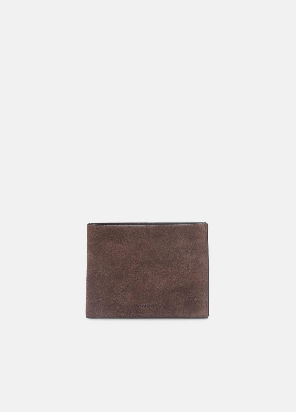 Vince Suede Bifold Wallet - Wallets
