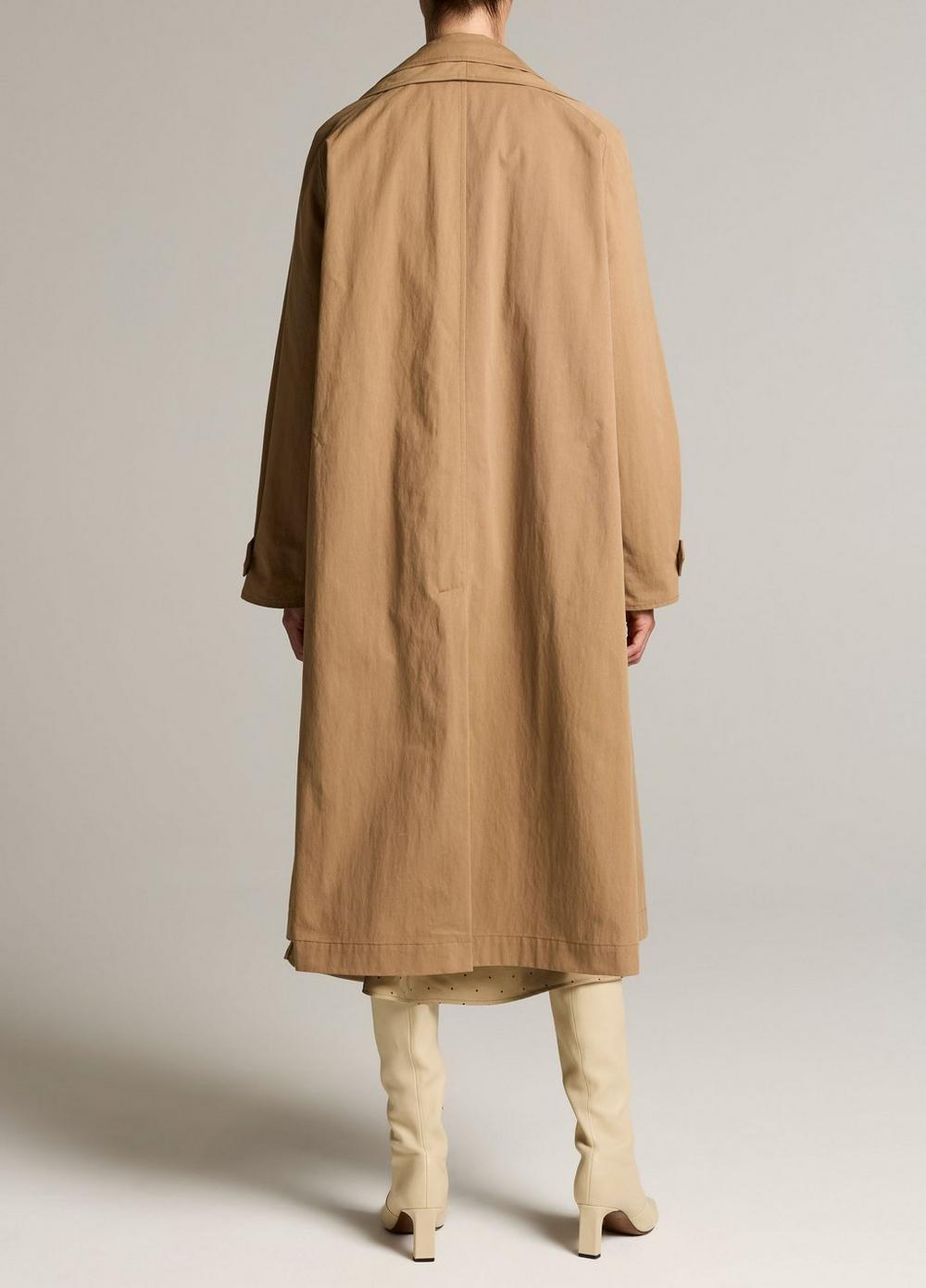 Vince Double-Collar Cotton-Blend Trench Coat - Coats