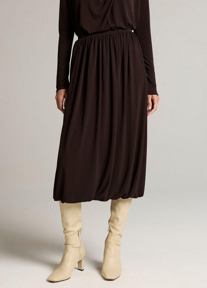 Vince Matte Jersey Bubble Skirt - Skirts