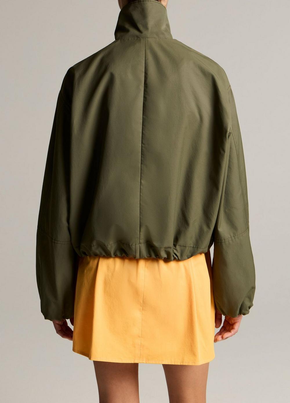 Vince Sculpted Cotton-Blend Parachute Jacket - Jackets