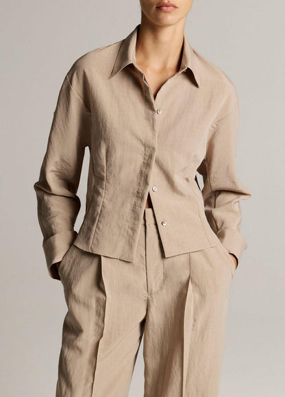 Vince Blouson-Back Shirt Jacket - Jackets