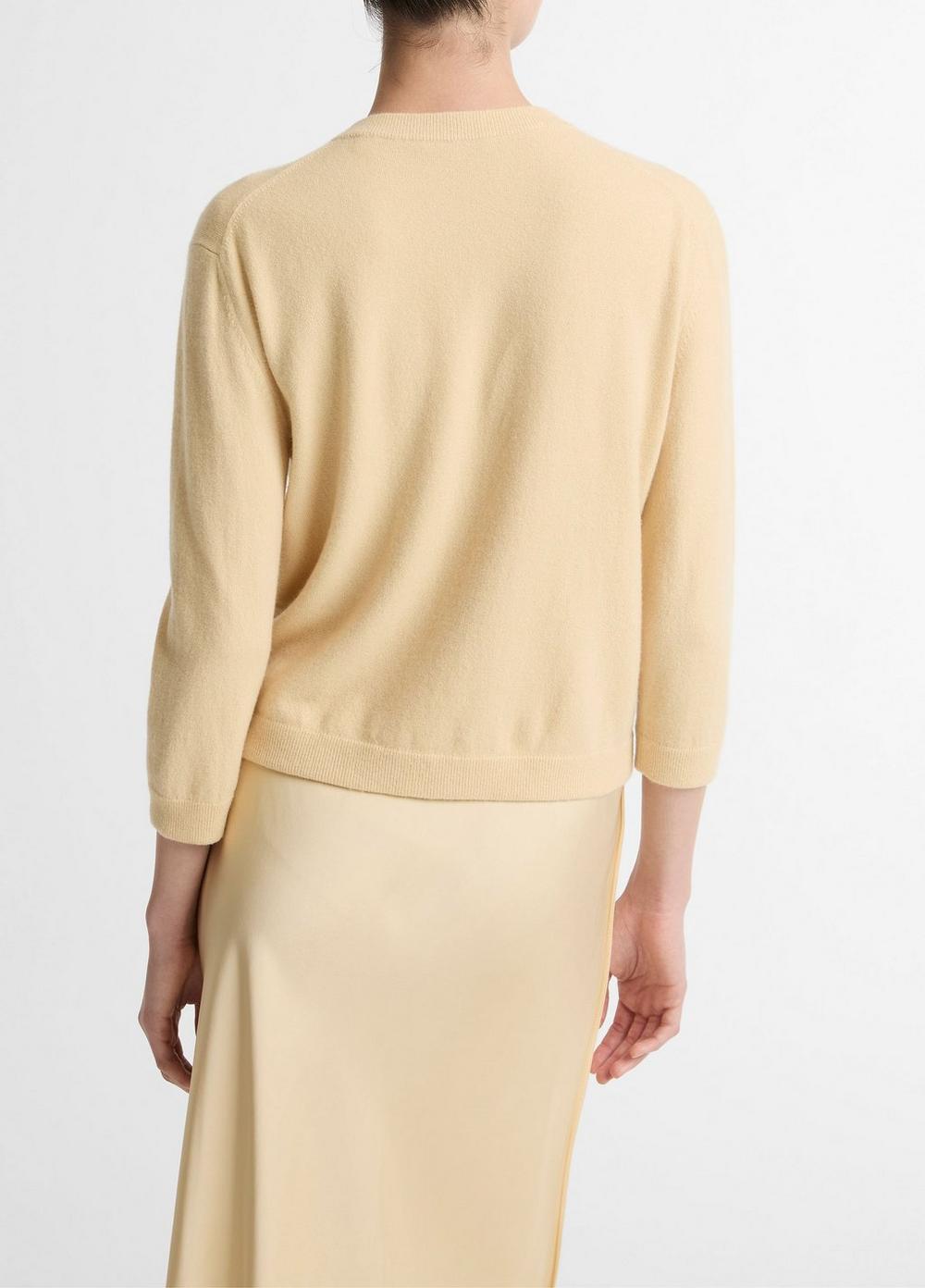 Vince Wool & Cashmere-Blend Pocket Cardigan - Sweaters