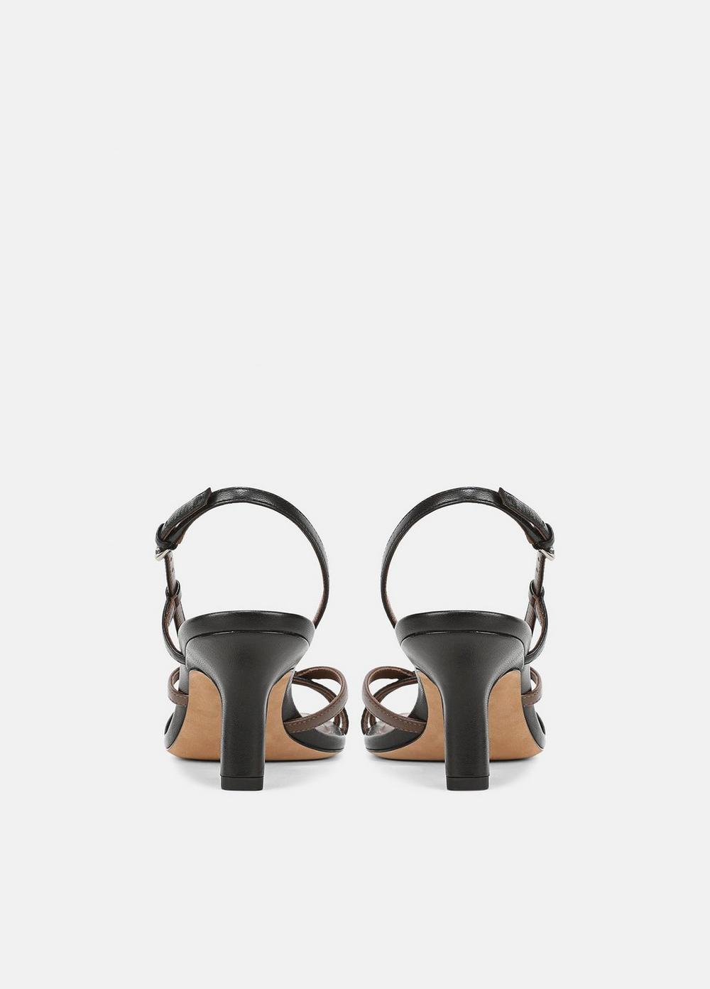 Vince Lillian Leather Slingback Sandal - Shoes