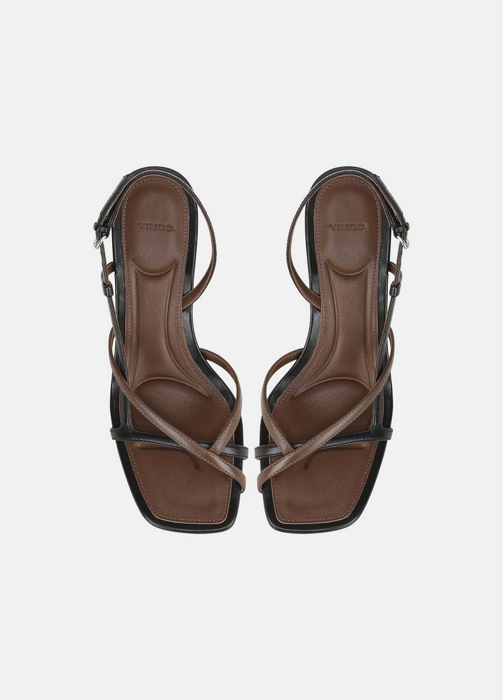 Vince Lillian Leather Slingback Sandal - Shoes