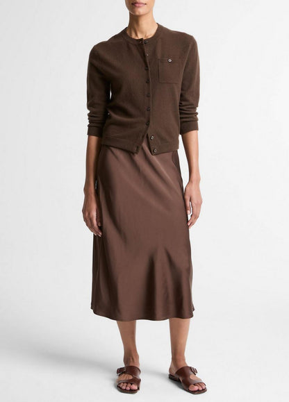 Vince Wool & Cashmere-Blend Pocket Cardigan - Sweaters