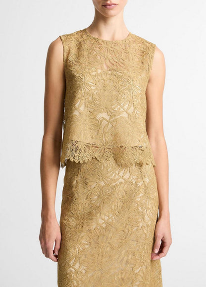 Vince Lace Shell - Tank Tops