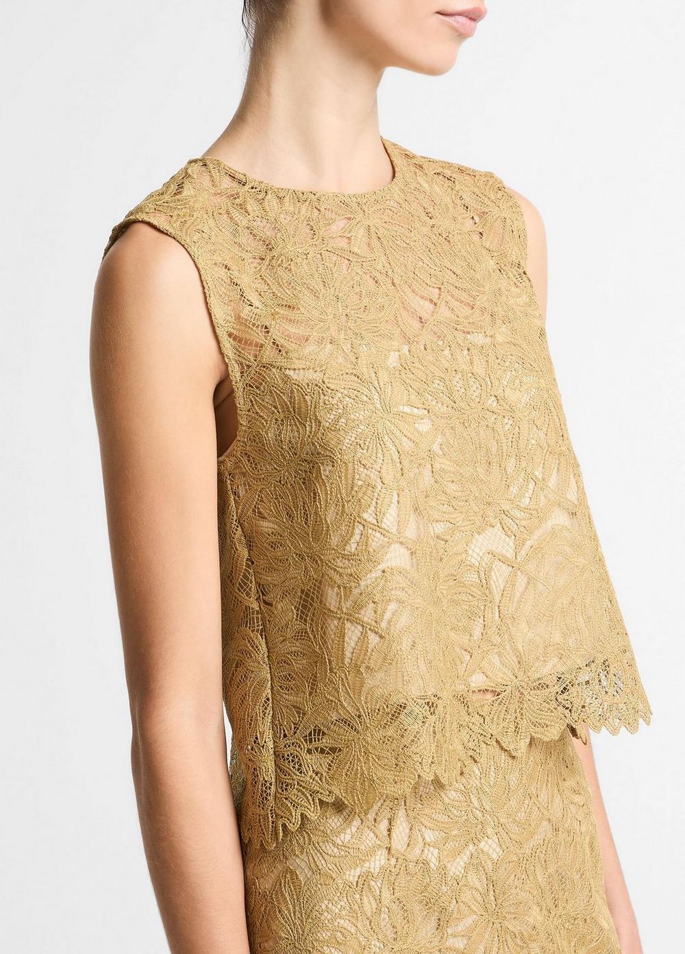 Vince Lace Shell - Tank Tops