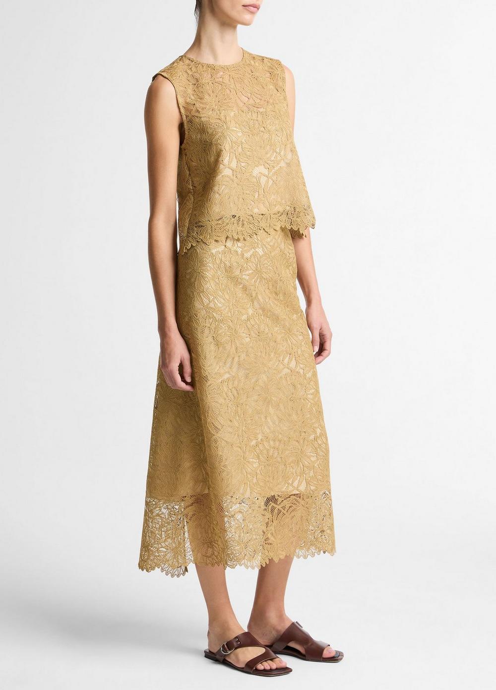 Vince Lace Slip Skirt - Skirts