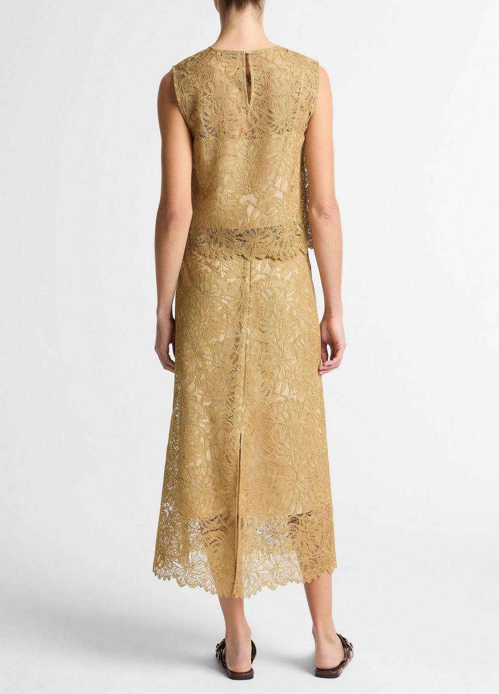 Vince Lace Slip Skirt - Skirts