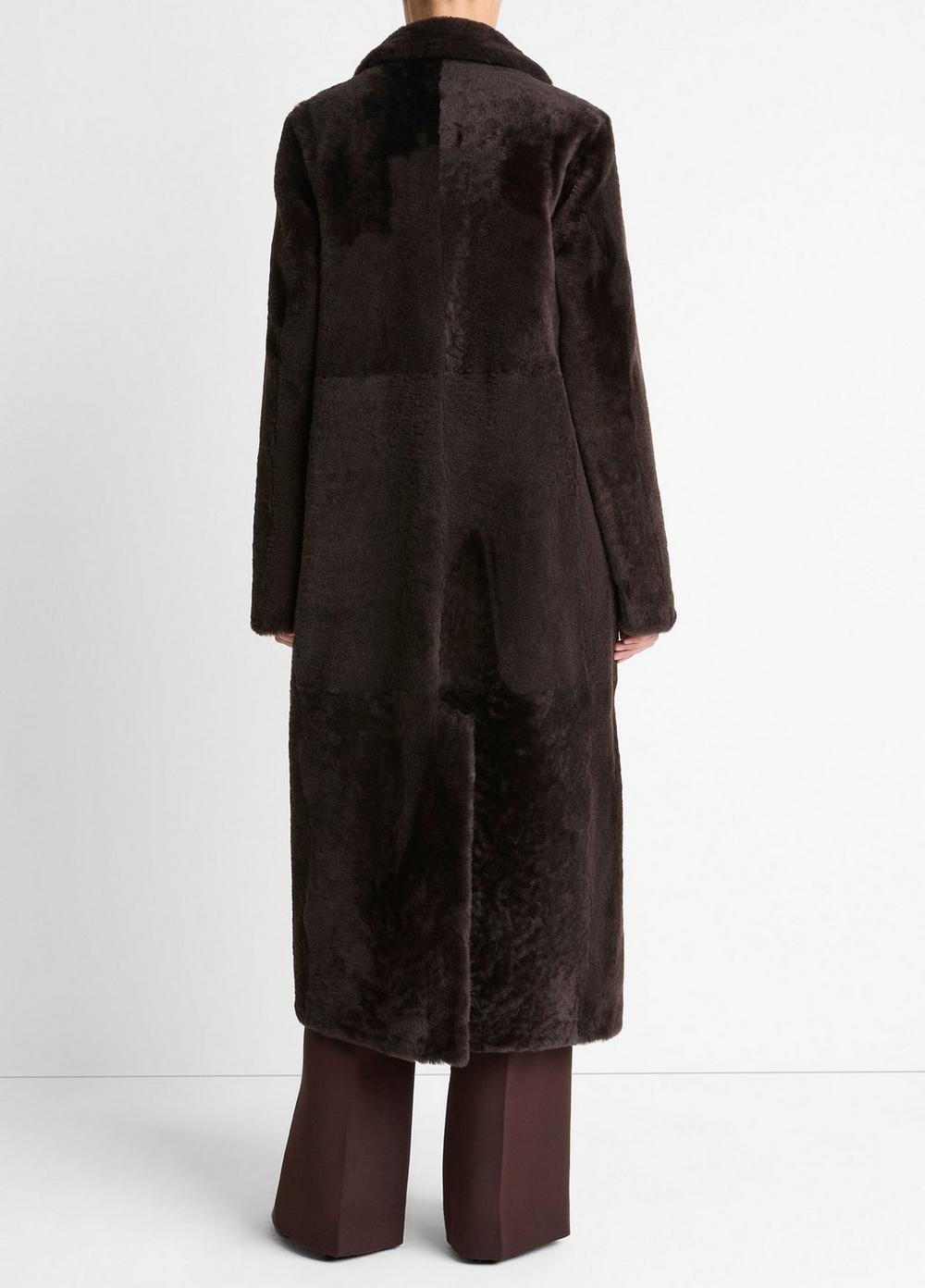 Vince Shearling Long Coat - Coats