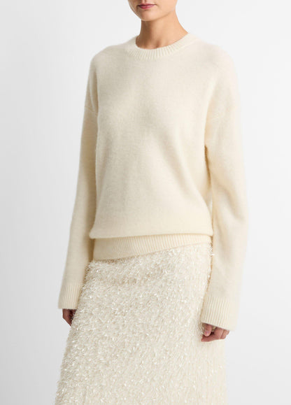 Vince Plush Cashmere Crew Neck Sweater - Crew Neck