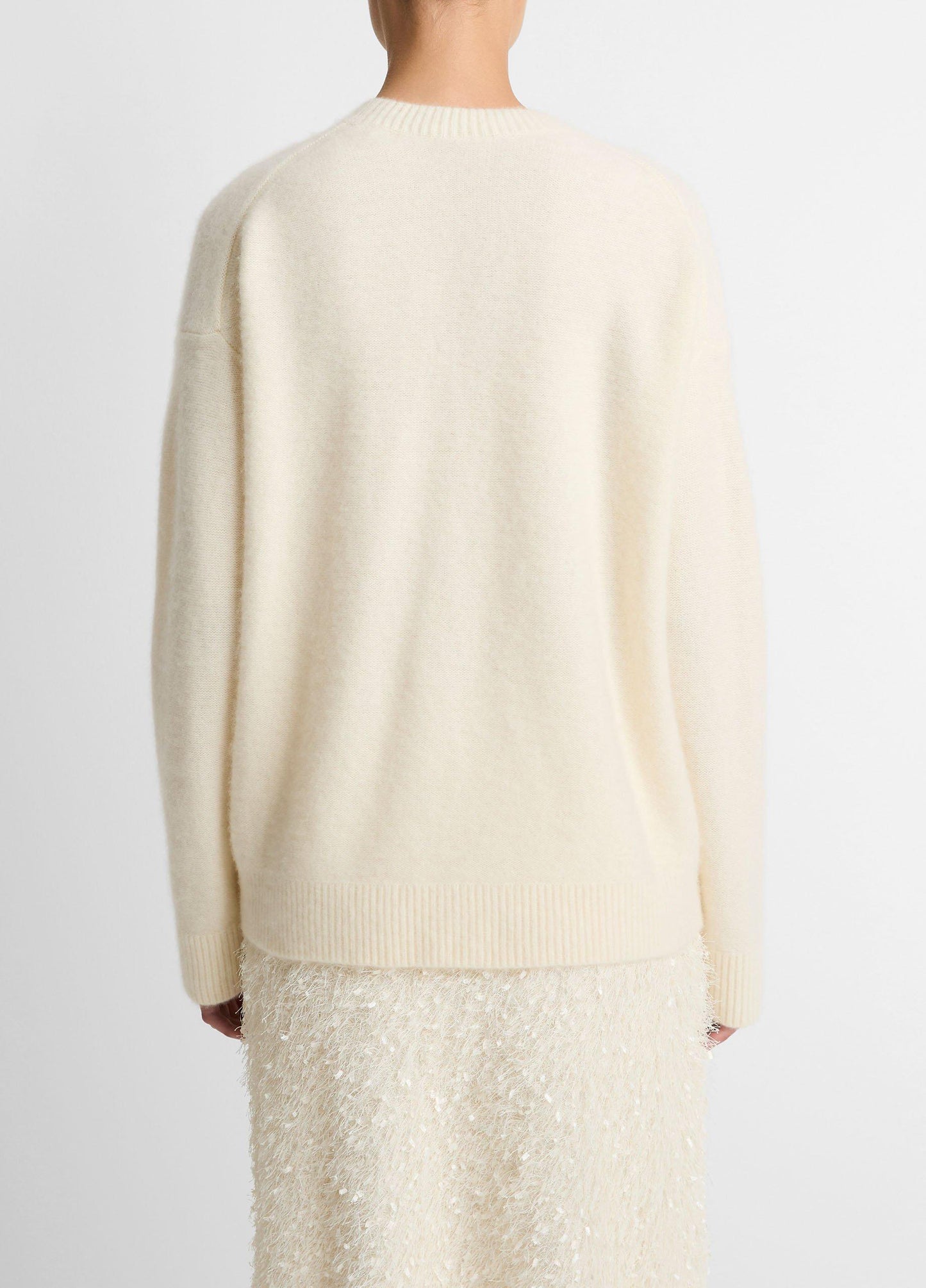 Vince Plush Cashmere Crew Neck Sweater - Crew Neck