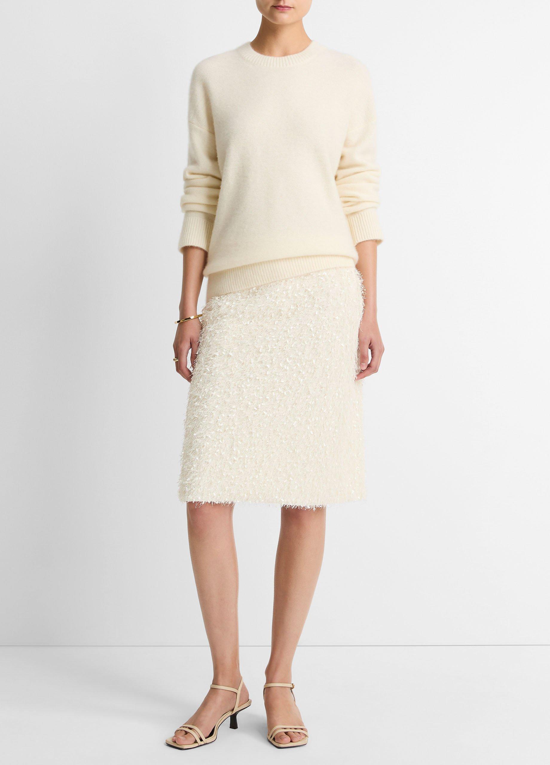 Vince Plush Cashmere Crew Neck Sweater - Crew Neck