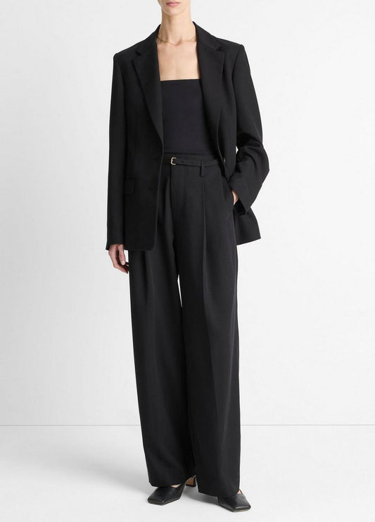 Vince High-Waist Pleated Trouser - Pants & Shorts